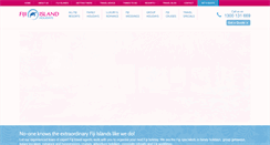 Desktop Screenshot of fijiislands.com.au